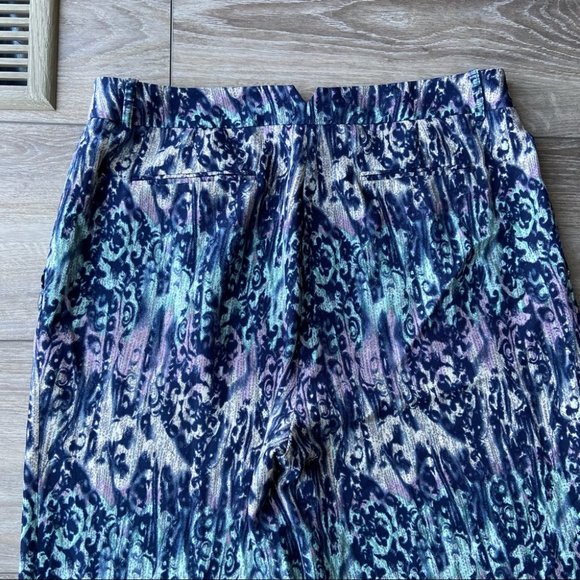 BCBGMAXAZRIA Jaques Printed Wide-Leg Pant - Picture 11 of 11